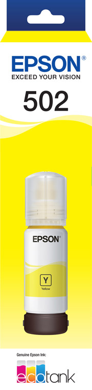 T502 - EcoTank - Yellow Ink Bottle