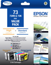 epson 73n ink cartridge value pack