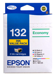 132 - Economy DURABrite Ultra - Ink Cartridge Value Pack