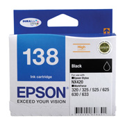 138 - High Capacity DURABrite Ultra - Black Ink Cartridge