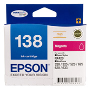 138 - High Capacity DURABrite Ultra - Magenta Ink Cartridge