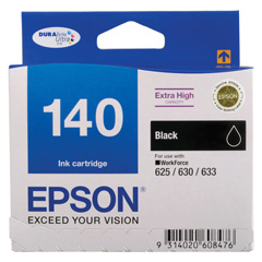140 - Extra High Capacity DURABrite Ultra - Black Ink Cartridge