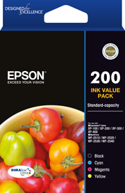 200 - Standard Capacity DURABrite Ultra - Ink Cartridge Value Pack