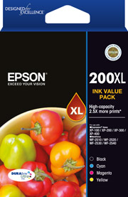 200XL - High Capacity DURABrite Ultra - Ink Cartridge Value Pack