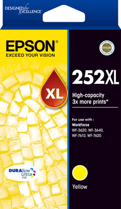 252XL - High Capacity DURABrite Ultra - Yellow Ink Cartridge