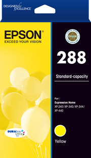 288 - Std Capacity DURABrite Ultra - Yellow Ink Cartridge