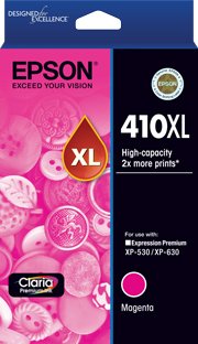 410XL - High Capacity Claria Premium - Magenta Ink Cartridge