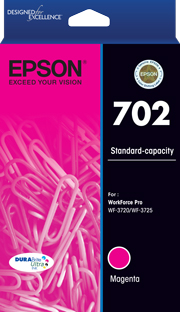 702 - Standard Capacity DURABrite Ultra - Magenta Ink Cartridge