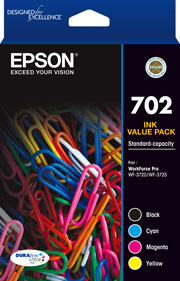702 - Std Capacity DURABrite Ultra - Ink Cartridge Value Pack