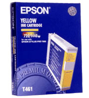 Epson QuickDry 110ml Yellow Dye Ink Cartridge