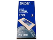 Epson QuickDry 500ml Light Cyan Dye Ink Cartridge