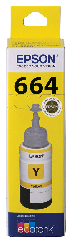 Purchase Epson T664 - EcoTank - Yellow 