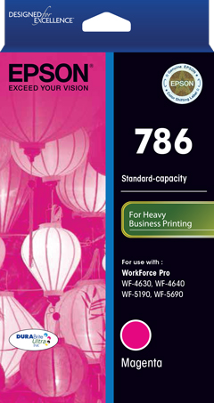 786 - Std Capacity DURABrite Ultra - Magenta Ink Cartridge