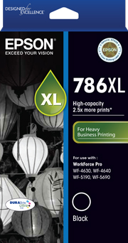 786XL -  High Capacity DURABrite Ultra - Black Ink Cartridge