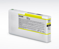 Epson UltraChrome HD 200ml Yellow Pigment Ink Cartridge