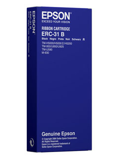 Ribbon Cassette ERC-31B BLACK - 100 Pack