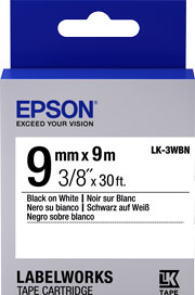 Standard 9mm Black on White 9 meters