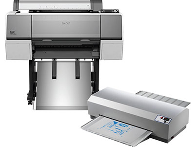 Epson printing direct to plate