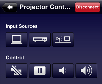 Epson iProjection Remote Control Feature