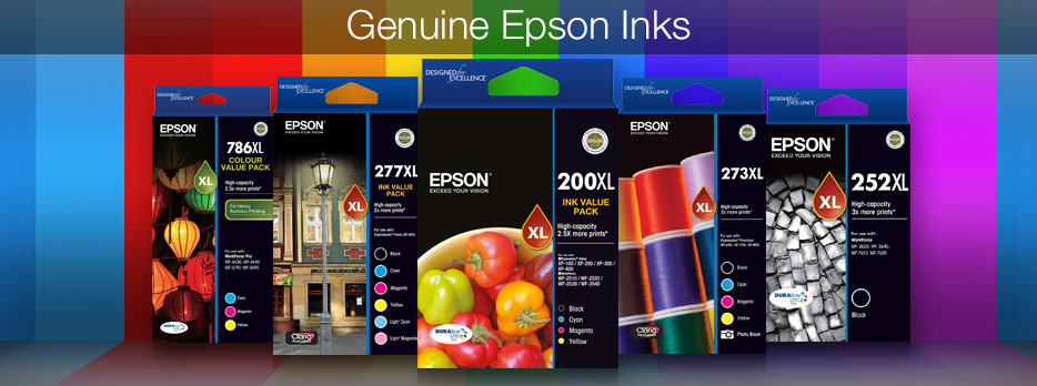 Genuine Epson Ink Cartridges