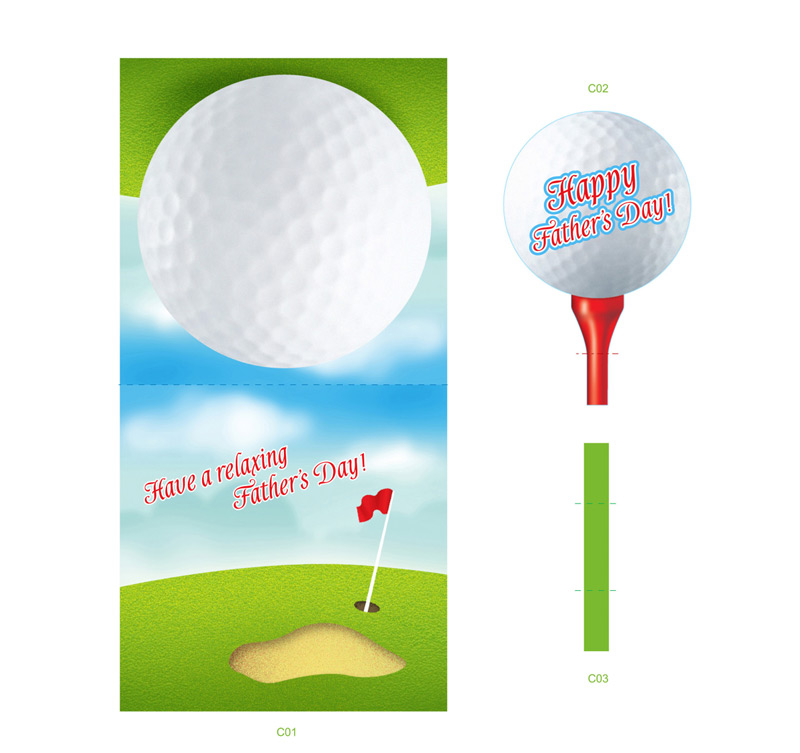 Golf Father's Day Card – image 2 of 6