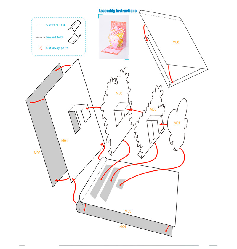 3D Mother's Day Flower Card – image 8 of 9