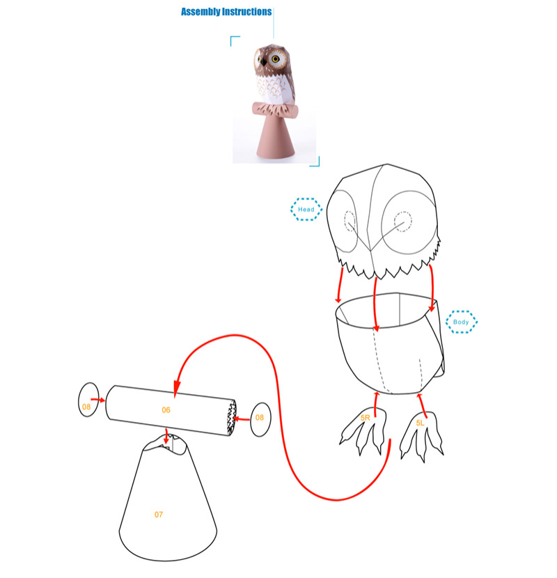 3D Owl – image 6 of 8