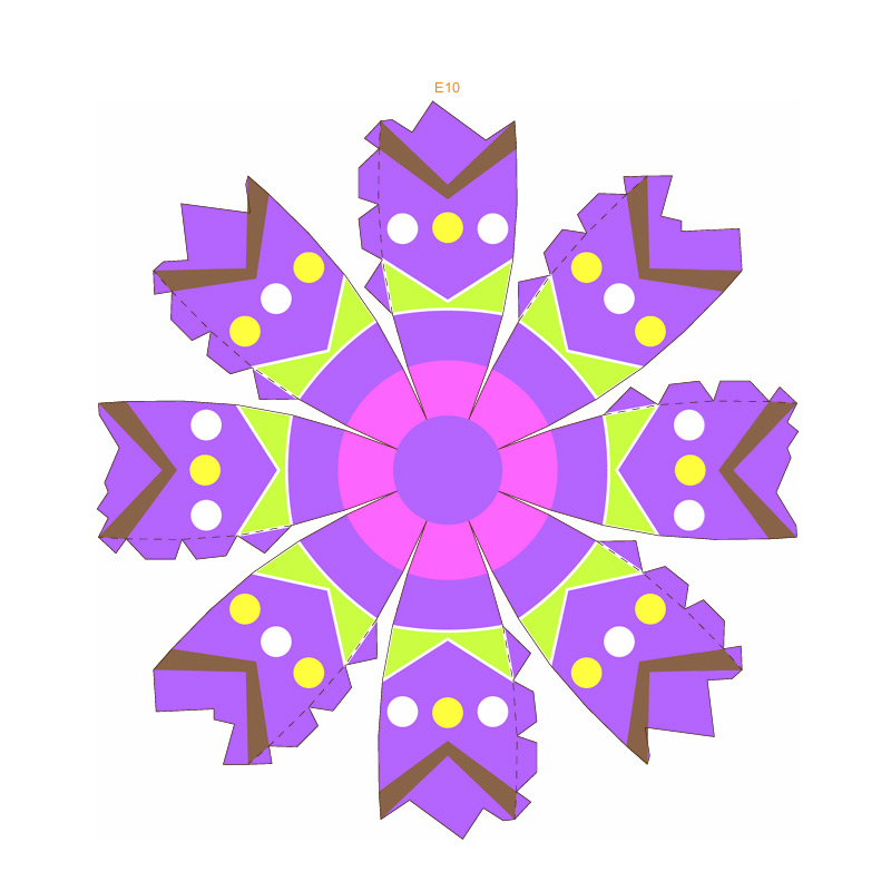 3D Paper Craft Easter Egg – image 4 of 6