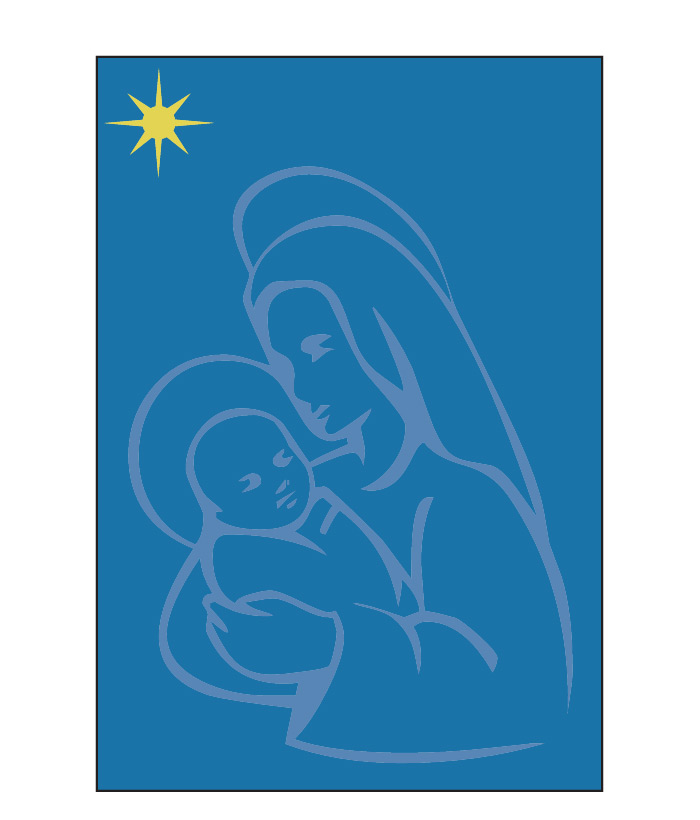 Christmas Nativity Card – image 2 of 3
