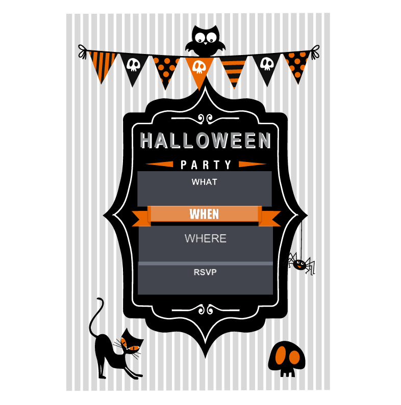 Instant Halloween Invitations – image 2 of 3