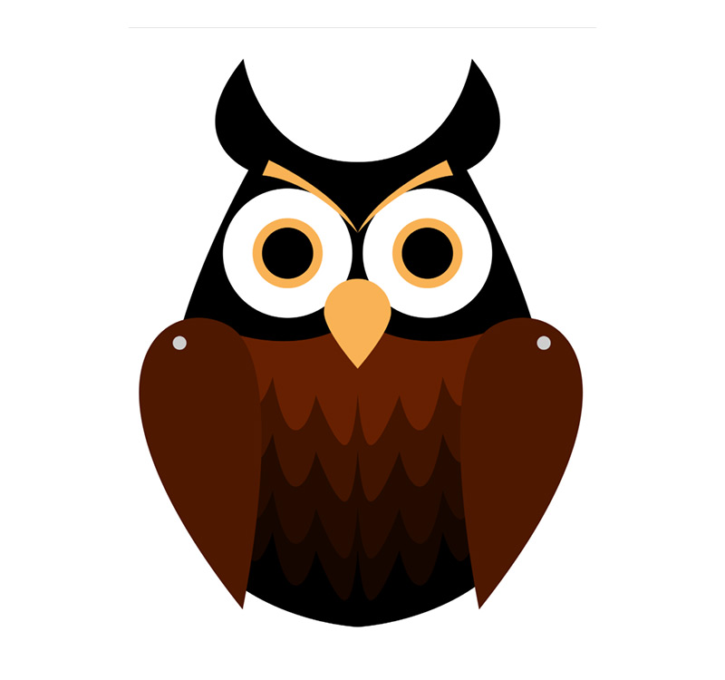 Creepy Cut-Out Owls – image 2 of 3