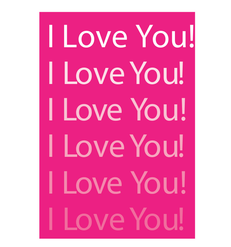 Valentine's Day "I Love You" Card – image 2 of 3