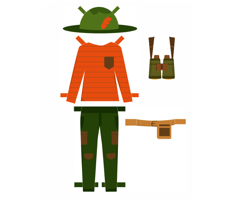 Boy Paper doll – image 3 of 3