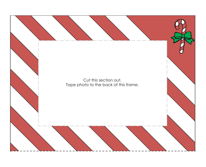Candy Cane Frame – image 2 of 3
