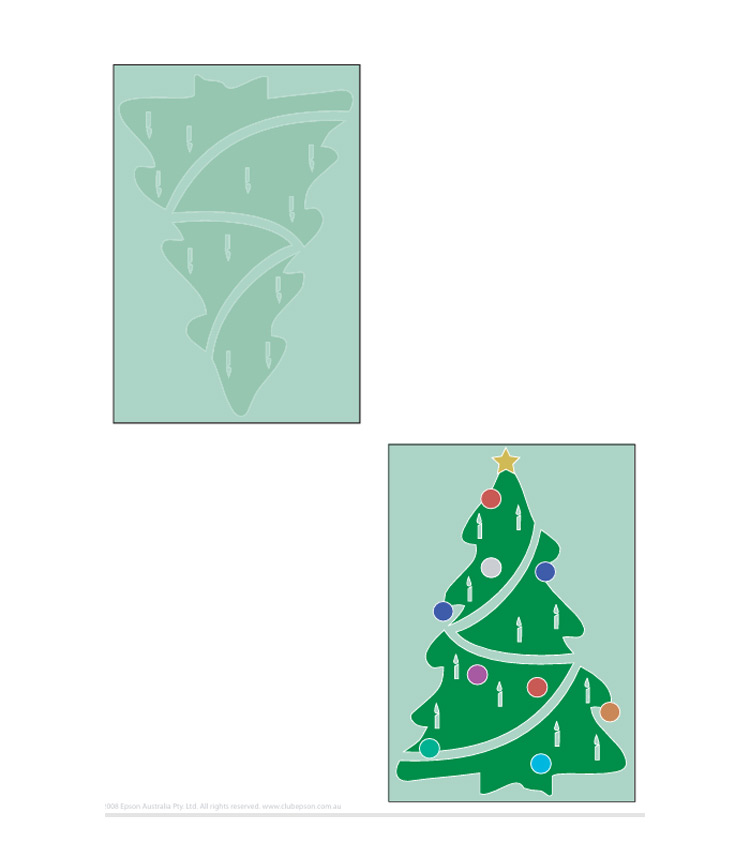 Christmas Tree Card – image 3 of 3