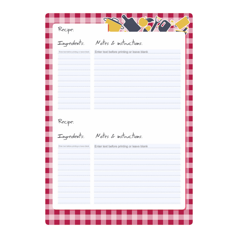 Recipe Book #1 – image 3 of 5